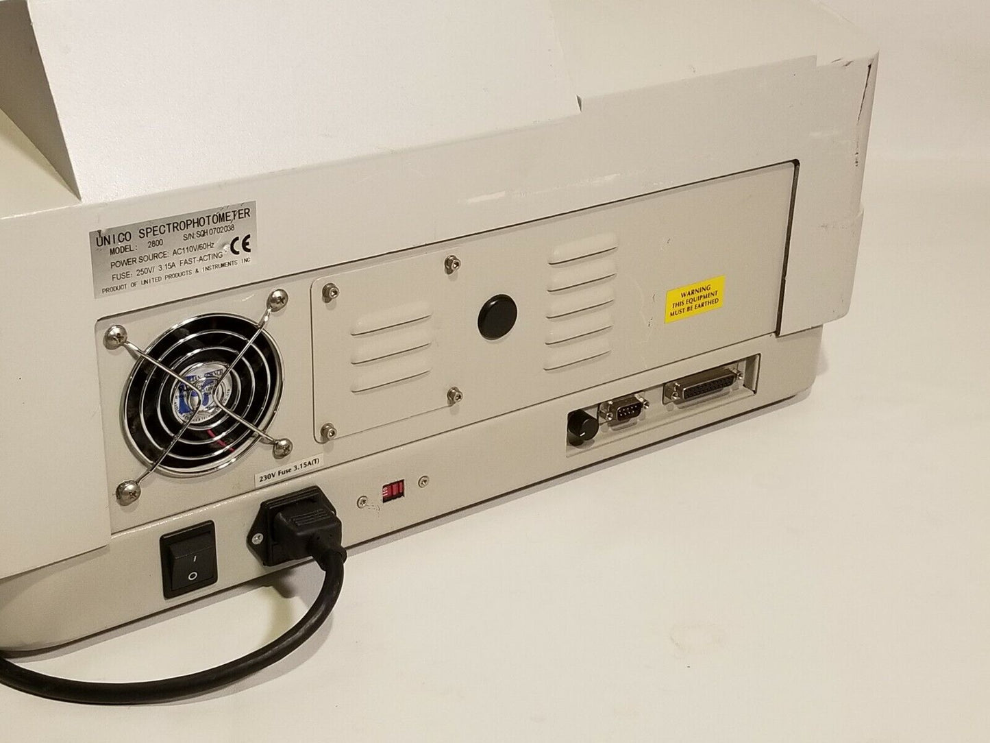 UNICO 2800 UV/VIS Spectrophotometer