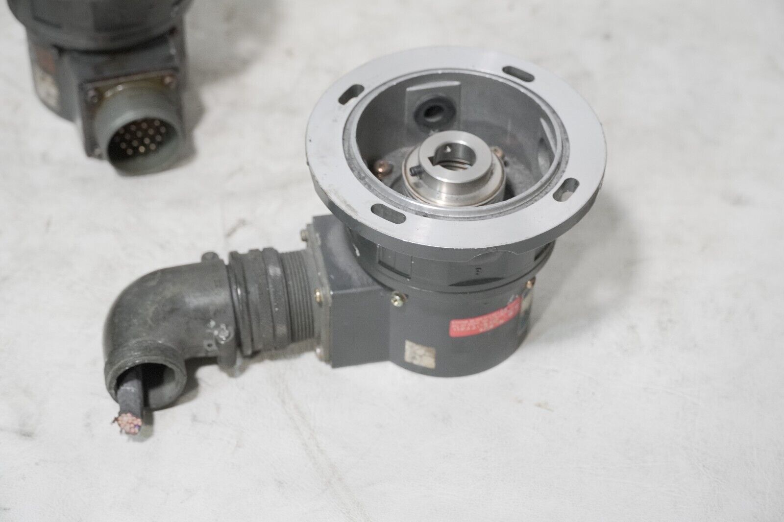 Lot of 16 rotary encoders: mostly Mitsubishi, Tamagawa OSE-5KN-6-12-108