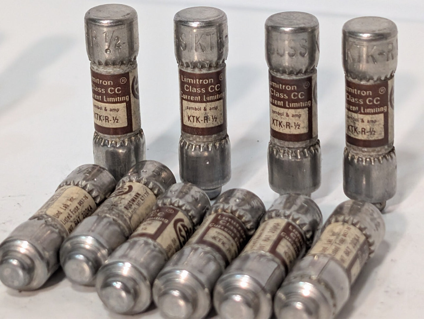 (27) Limitron KTK and KLKR Fuses, KLKR 1, KTK-R-2, KTK-R-1/2, KTK-R-20