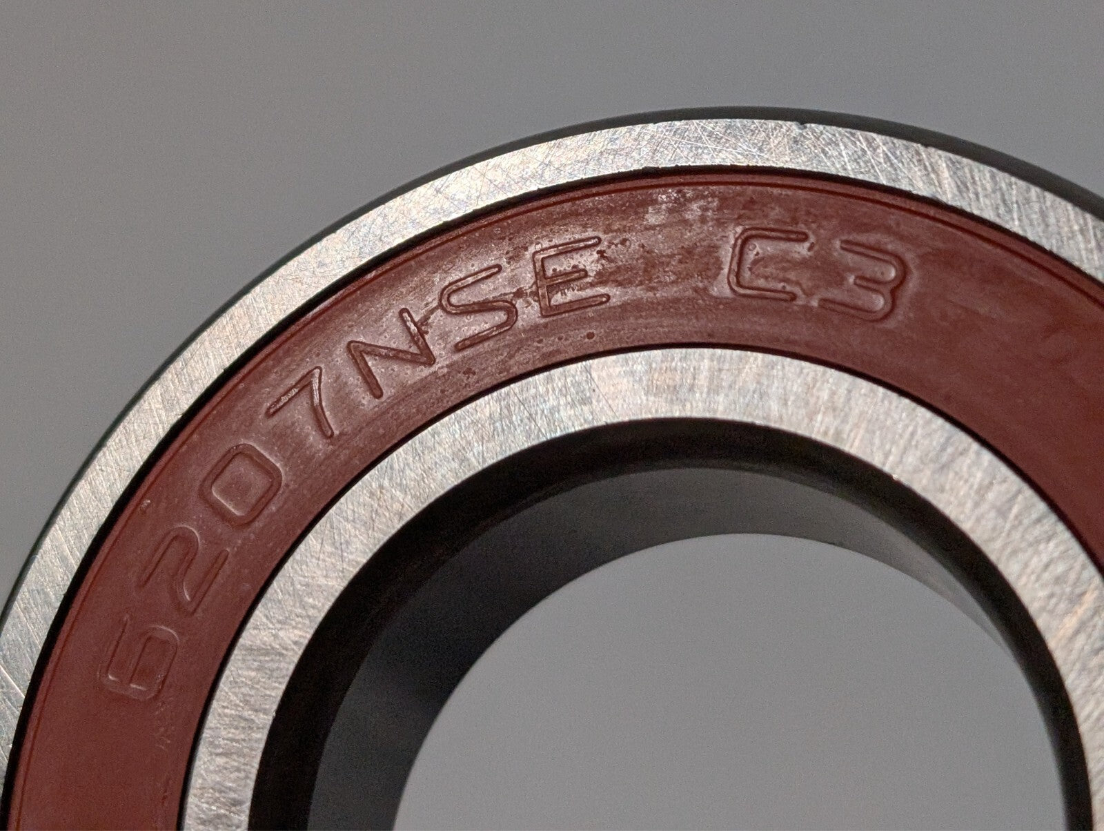 (2) NACHI 6207 2NSE9 C3 DEEP GROOVE BALL BEARING, RUBBER SEALED 35X72X17mm 2RS