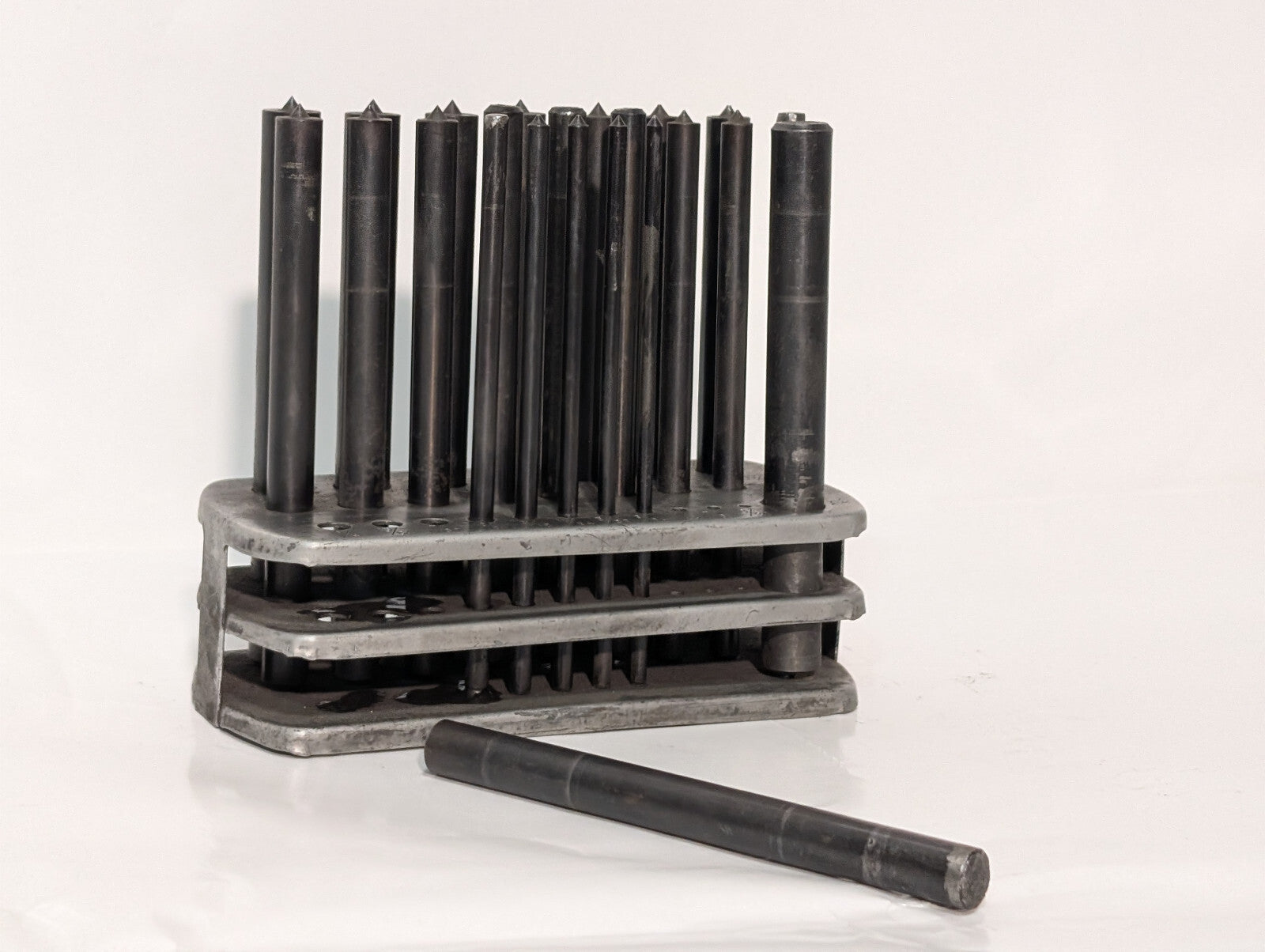 23 Piece Punch, Transfer, Toolmaker, Steel, Machinist, Thread, Tools, Incomplete