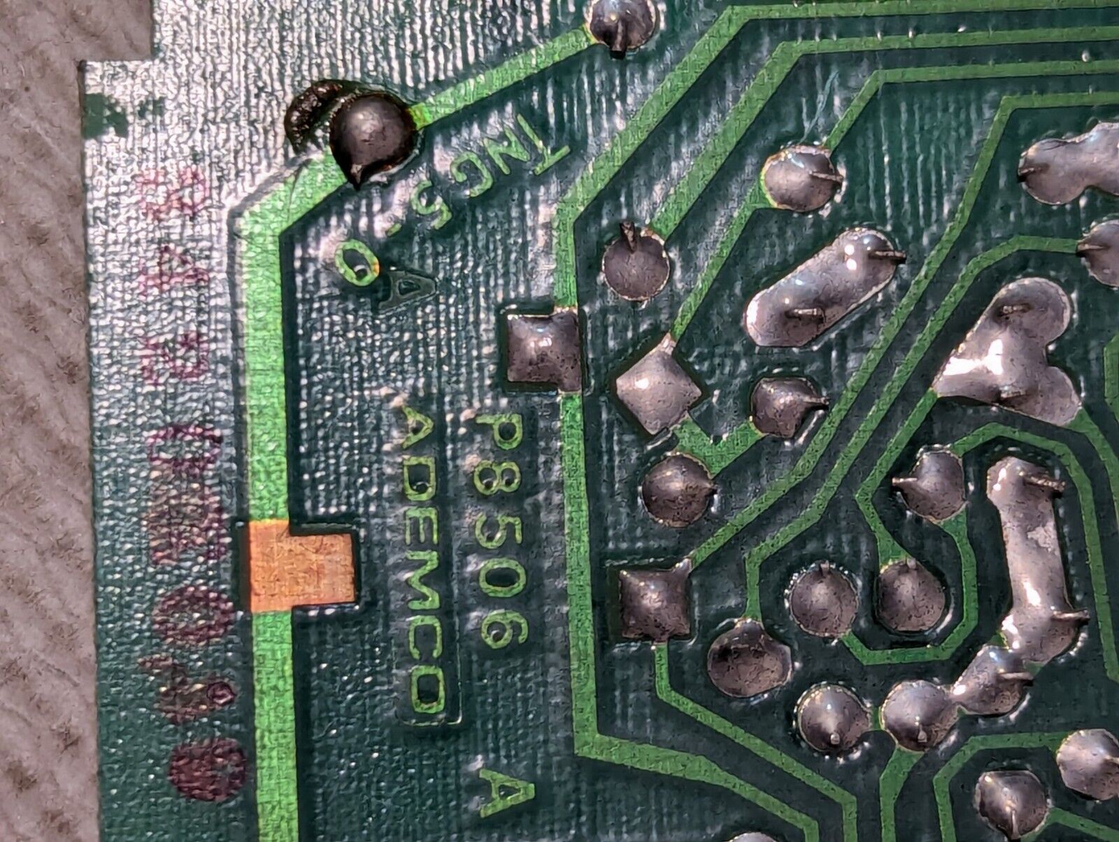 Ademco Circuit Board P8506 P8506E 7304H255 K.SA216TR - Free Shipping