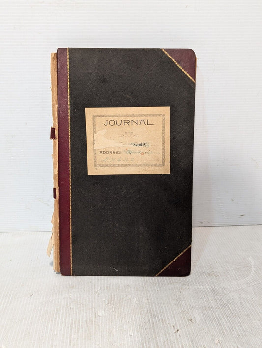 Vintage Journal full of poems cut from newspapers as pictured - Free Shipping