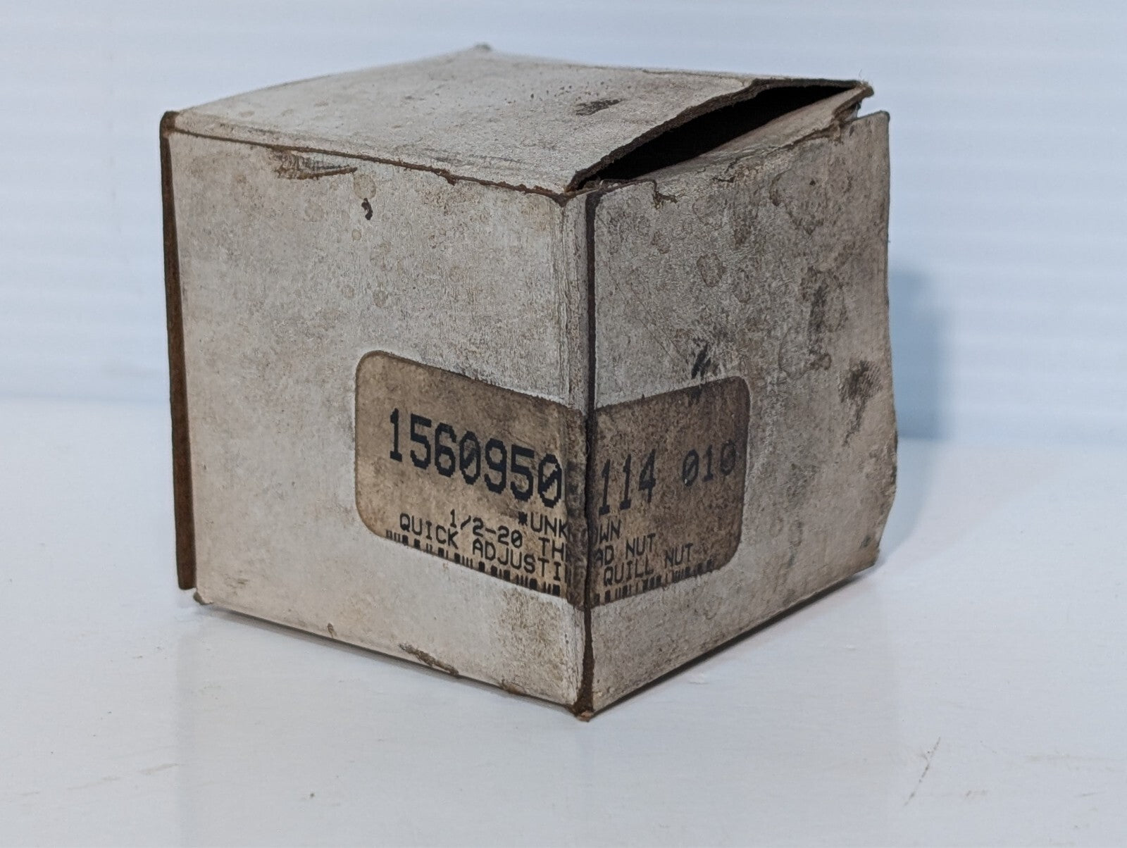 (1) Morton Machine 1220-S Quill Stop 1/2-20 Thread, Bridgeport Milling Machine