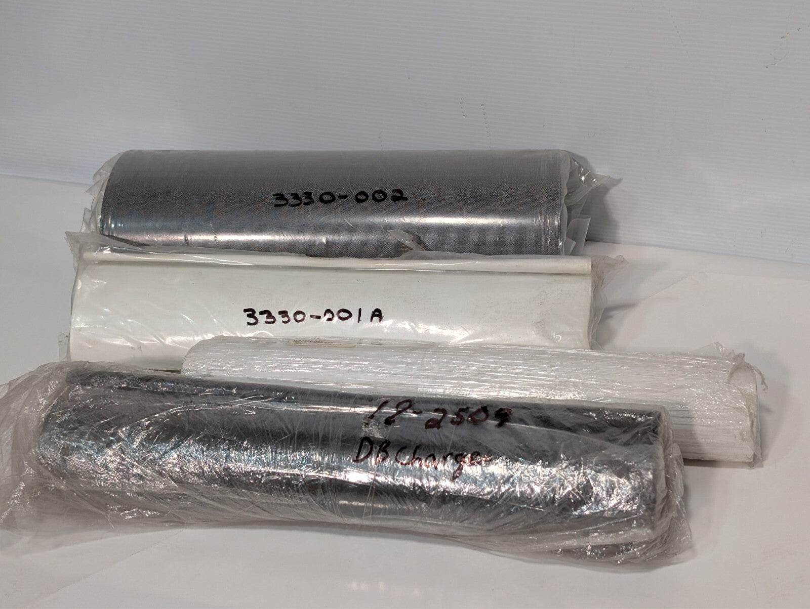 (4) Conveyor Replacement Belts Incl. Clamco 78-883 FDA Infeed, Also MP3330 3330