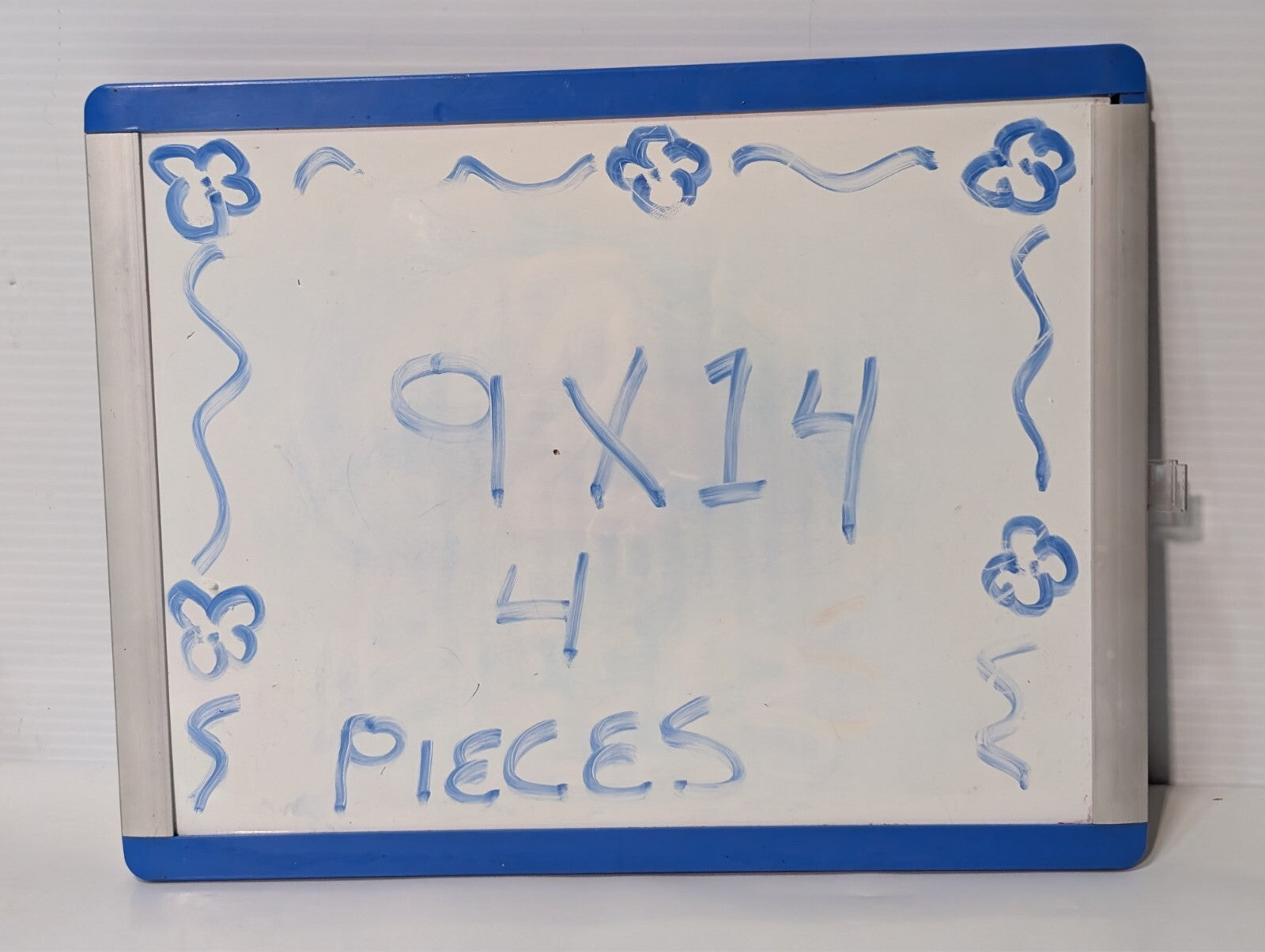 (4) Eye Test Charts for 10 Feet, Children Symbols Non-Standard 9"x14"