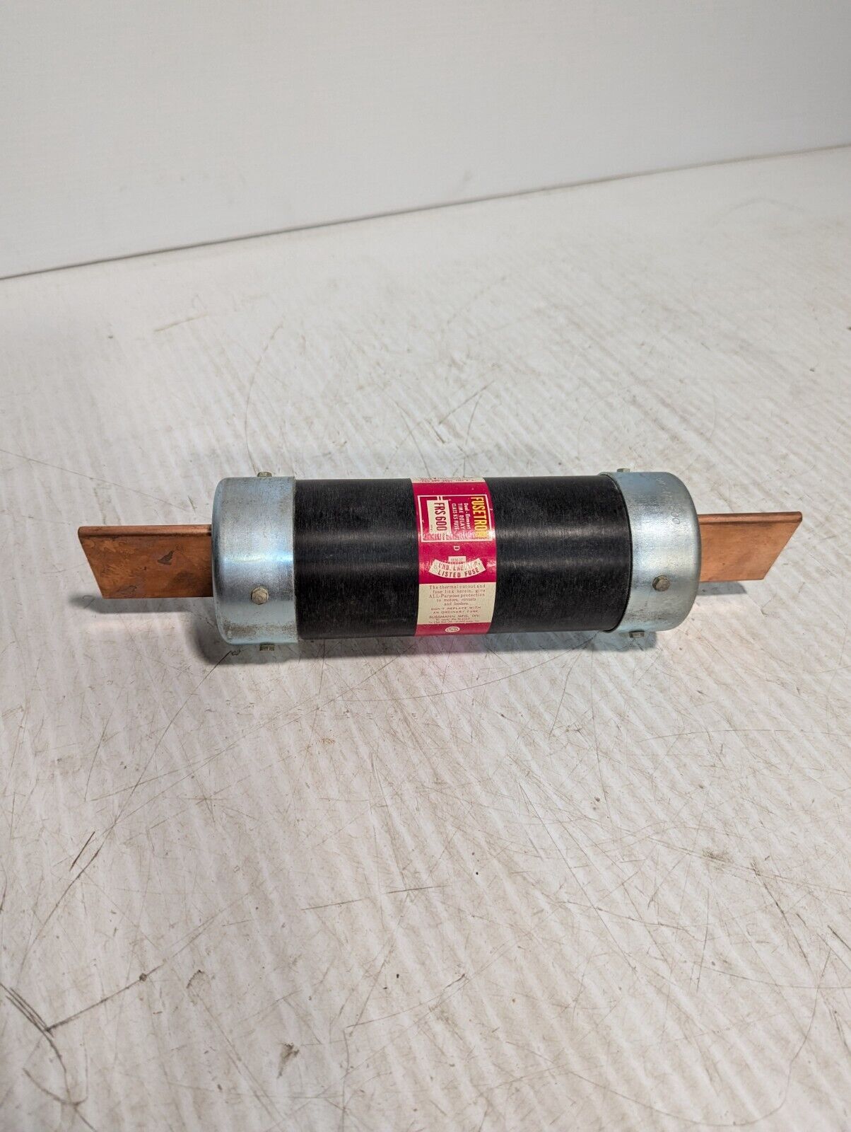Bussmann Fusetron FRS-600 600A Dual Element Time Delay Fuse K5 - Free Shipping