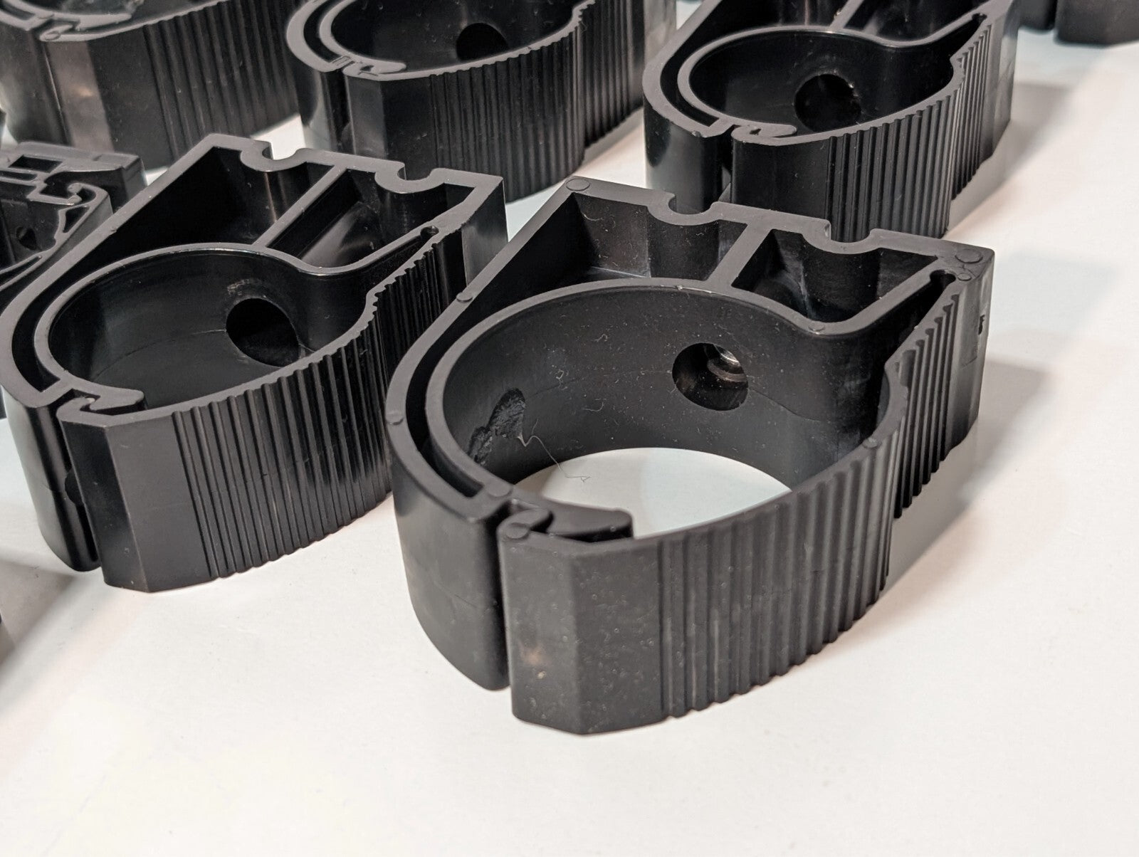 (80) Connectors for Pneumatic Aluminum Tubes Airnet Pipe Clamps Transair Outlets
