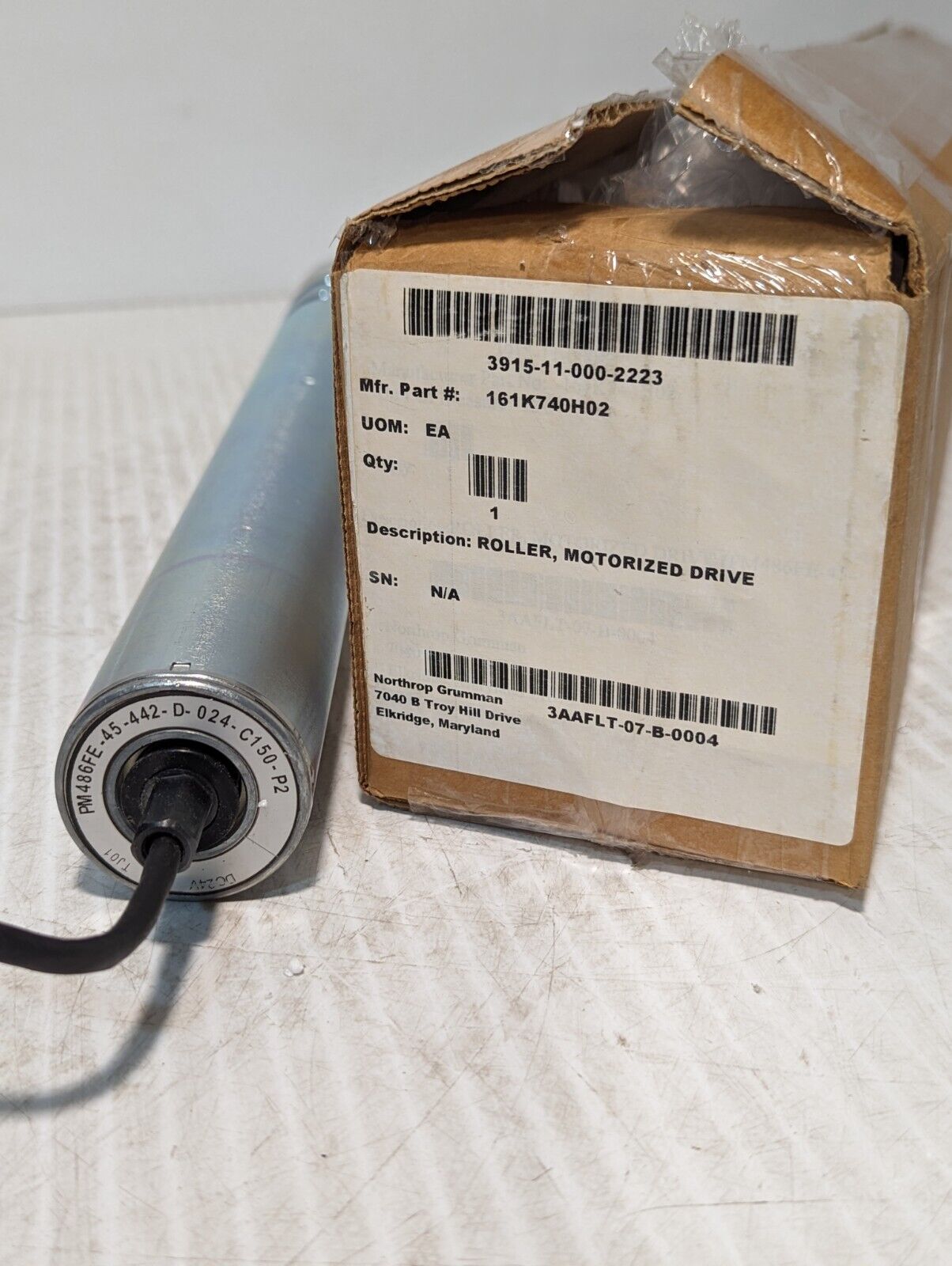 NEW Itoh Moller PM486FE-45-442-D-024-C150-P2 Motorized Drive Roller - Free Ship
