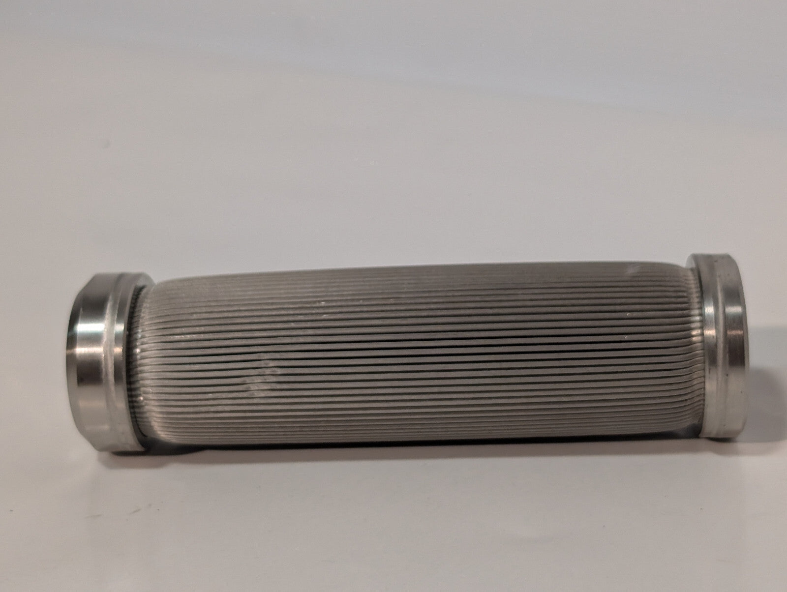 536G-10AN Stainless Steel Inline Filter, 6.5" Length