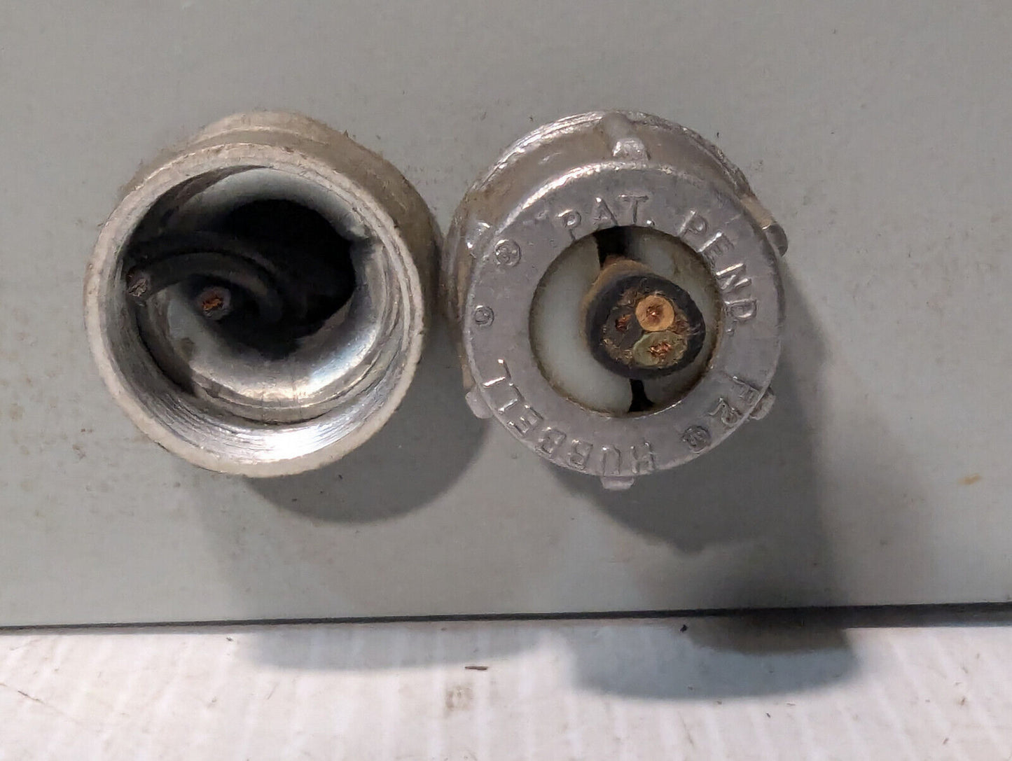 SMC NVSP4116-0009D Pneumatic Solenoid Valve w/ Pulse Counter, Box, Parts, Used