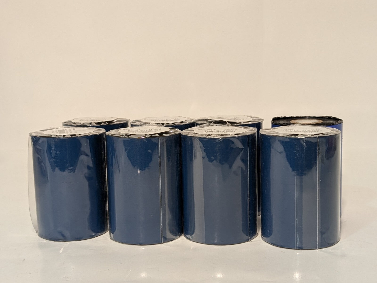 (24 Rolls) ITW B220102EOS Resin Enhanced Wax Ribbon for Zebra Printers