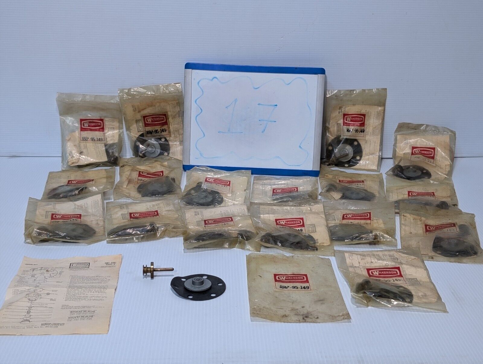 Wilkerson RRP-95-149 Pneumatic Air Pressure Regulator Repair Kit - Free Shipping