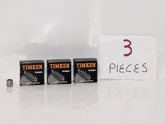 [3] Timken B-610 Needle Roller Bearings .562 OD x .375 ID x .500 W Torrington