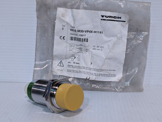 Turck Ni15-M30-VP4X-H1141 inductive sensor, 15617, 10-65VDC, 15mm, 200mA