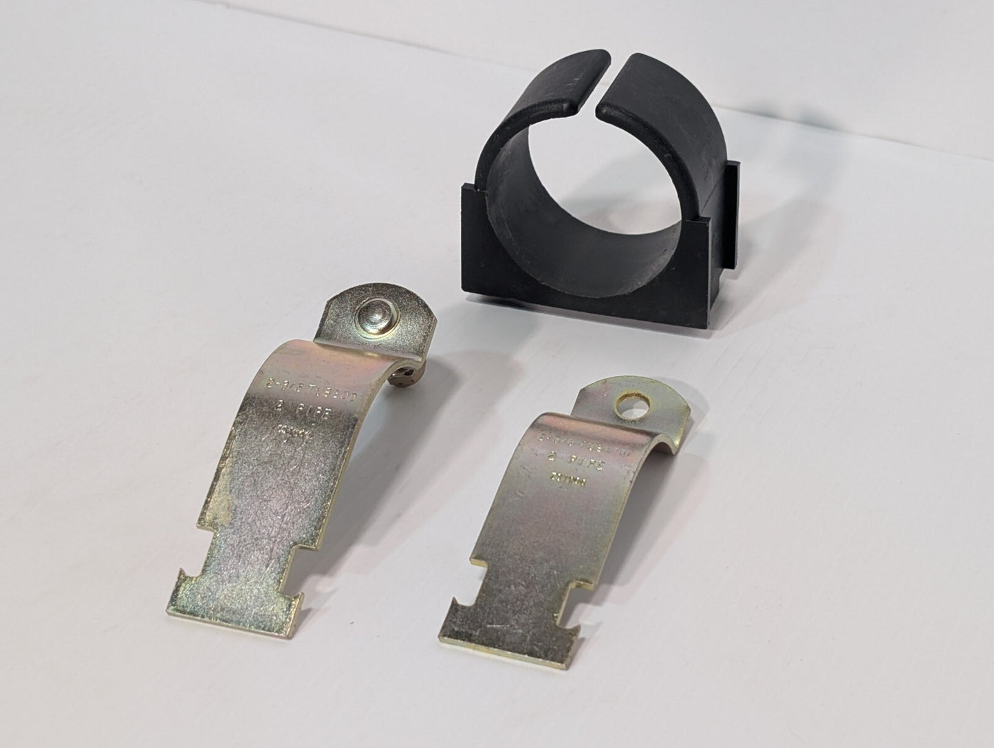 [2] Vibration Dampening Cushion Strut Clamp 4MVD8 For 2” Pipe & 2-3/8” Tube