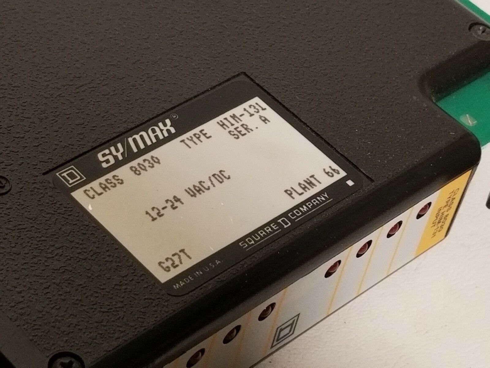 Square D Class 8030 type HIM-131 input module, 8030-HIM-131