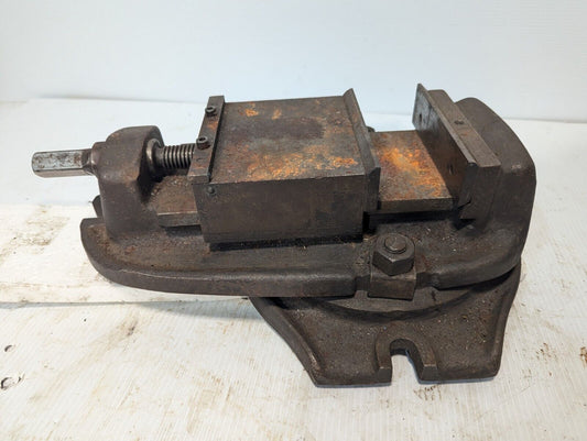 Unbranded milling machine vise, 6 inch, some corrosion - Free Shipping