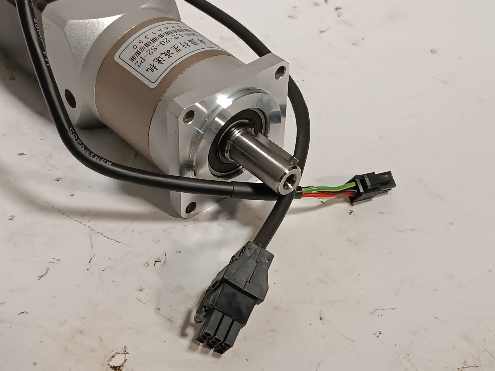 Zhuo Lan PLF060-L2-20-S2-P2 20:1 Ratio Planetary Reducer + Brushless Servo Motor