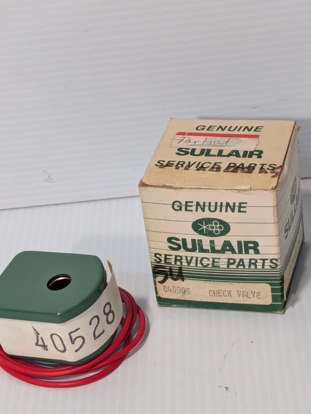 Sullair 40528 coil as part of 49905 check valve replacement kit - Free Shipping