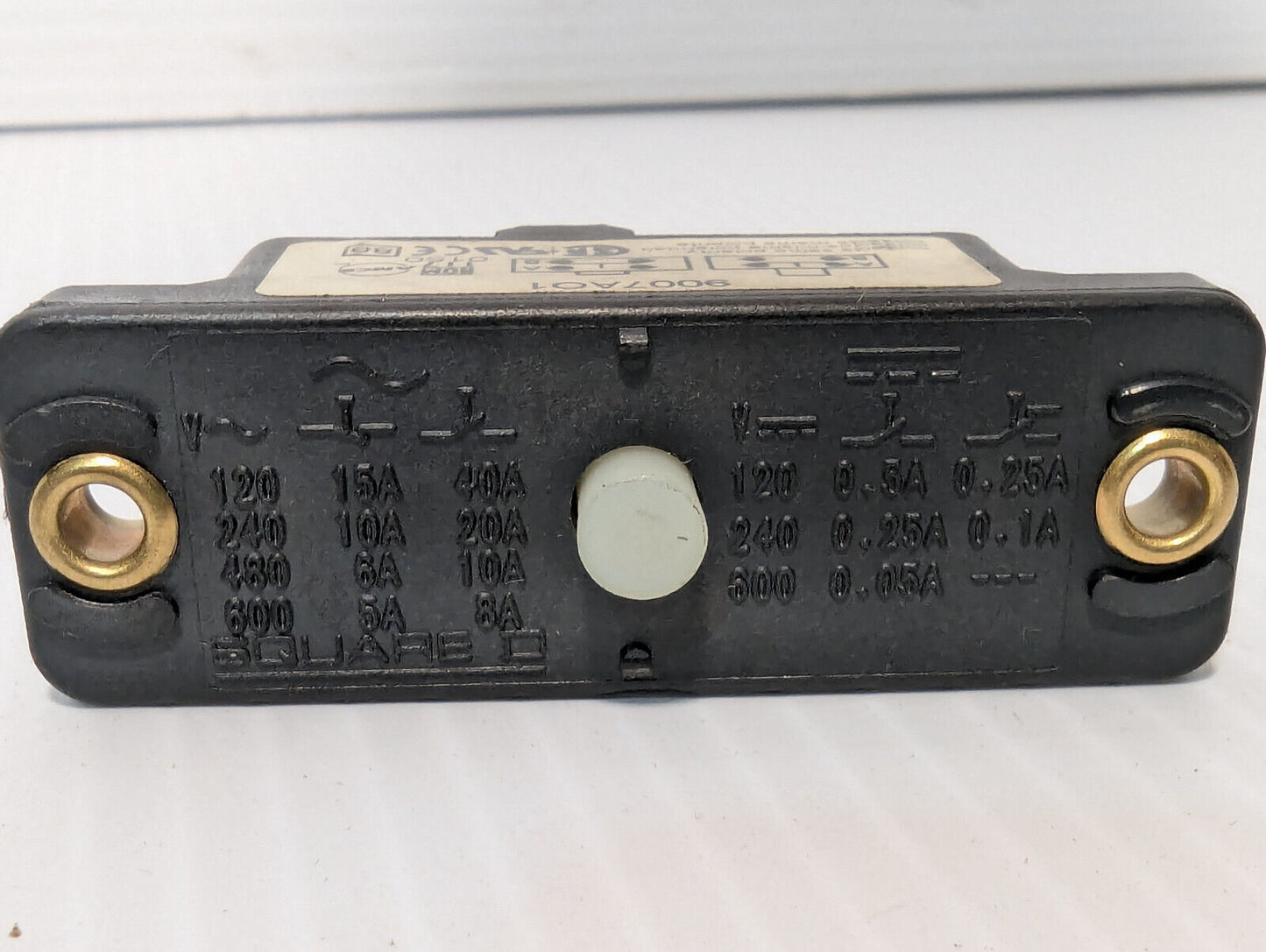 Square D/ Schneider Electric 9007A01 Side Rotary Limit Switch 15A, Free Shipping