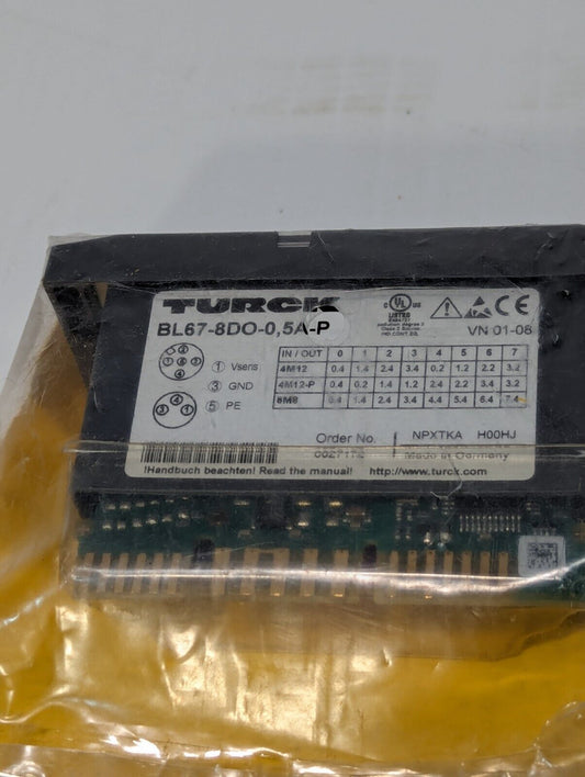 Turck BL67-8DO-0,5A-P Electronic Module,  Outputs 161K546H01