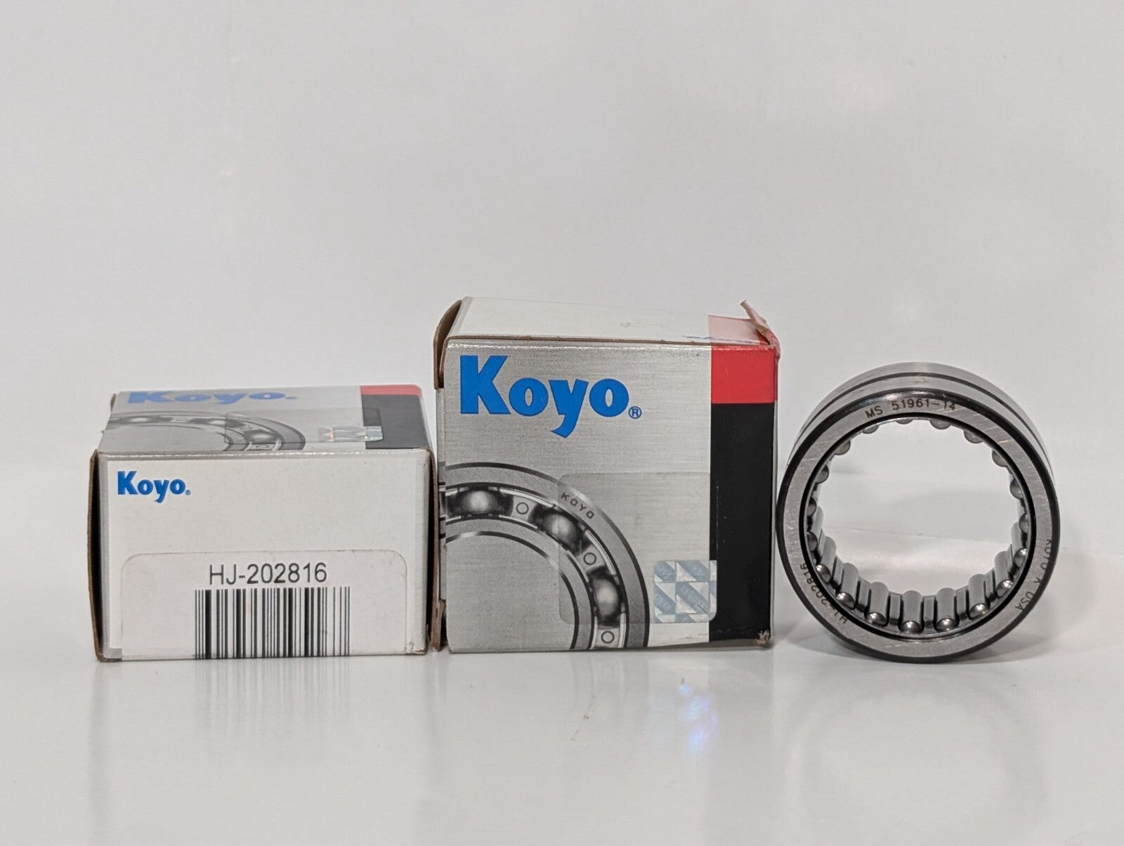 [2] Koyo HJ-202816 Needle Roller Bearing 1-1/4" X 1-3/4" X 1"