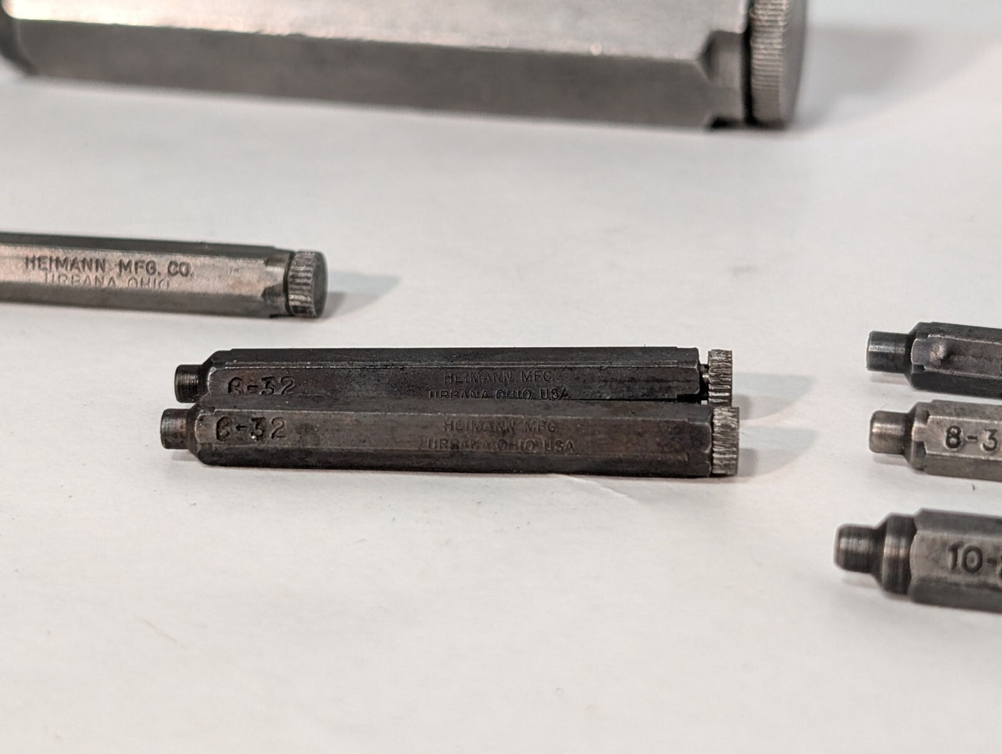 (25) Heimann Transfer Screw Incl. 3/8-16, 1-2-13, 5-8-11, etc. See photos+desc.
