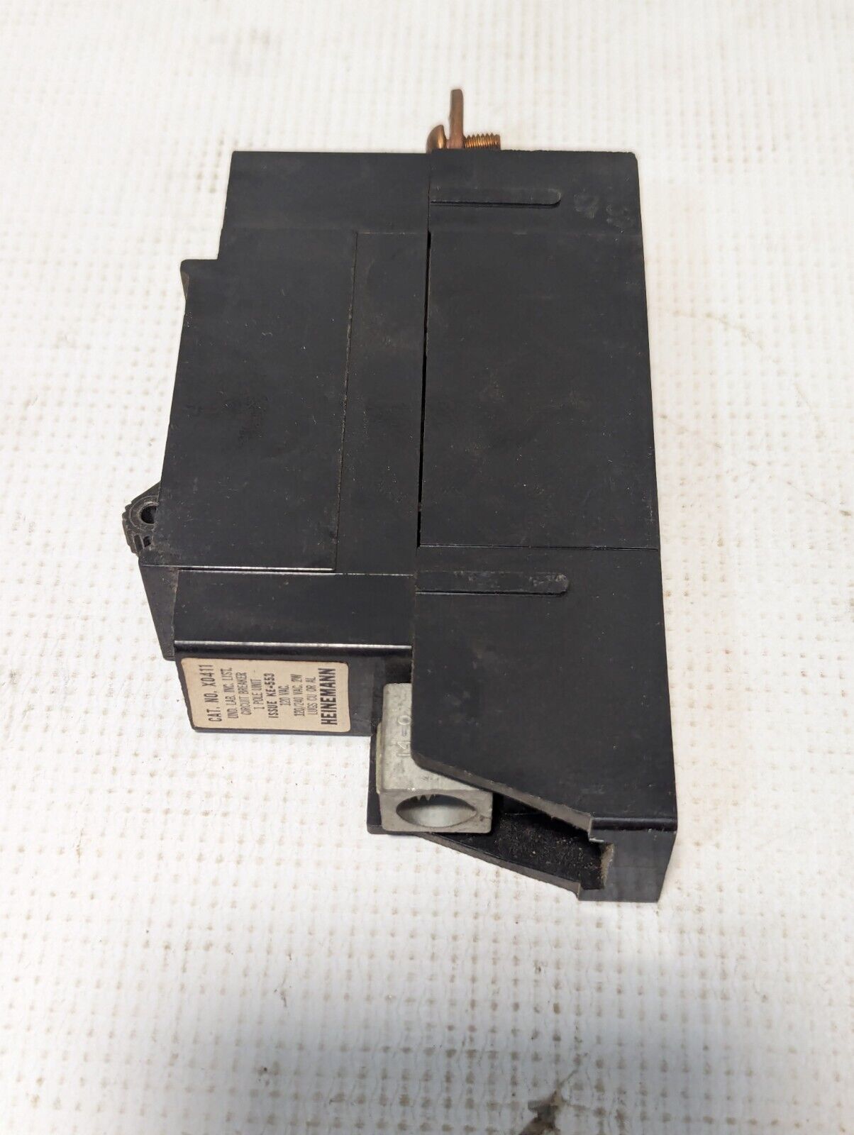 Heinemann X0411 Circuit Breaker, 90A 1P 120VAC - Free Shipping - Rare 90AMP Unit