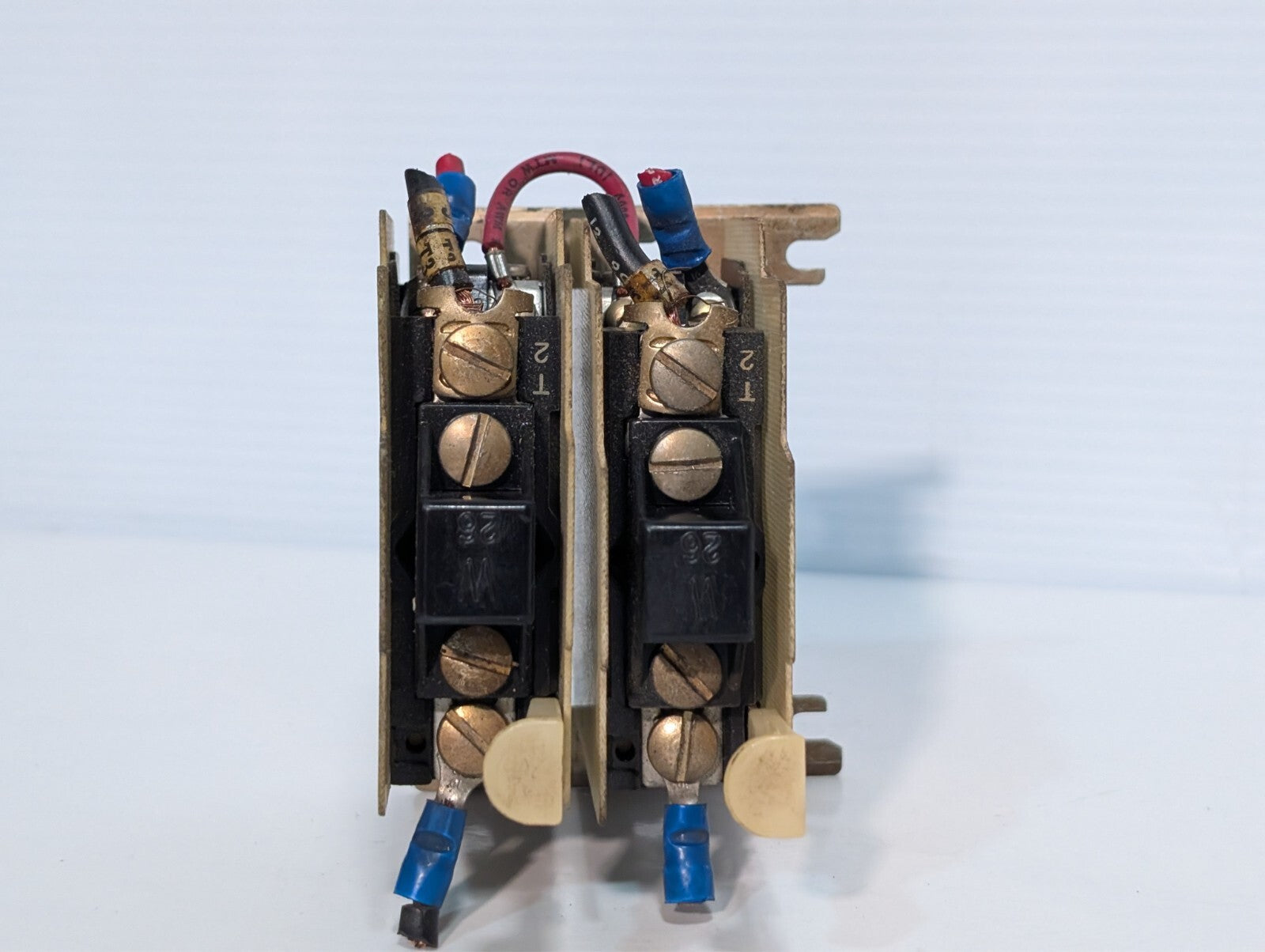 (2) Allen Bradley 1415-N50 Ser. K Overload Relay, Linked