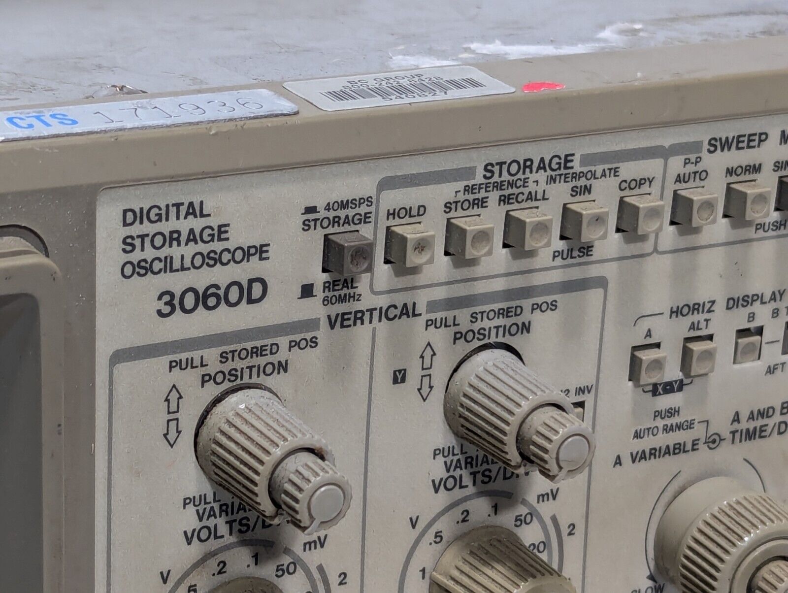 Leader Japan Digital Storage Oscilloscope 3060D 90-250VAC -Free Shipping