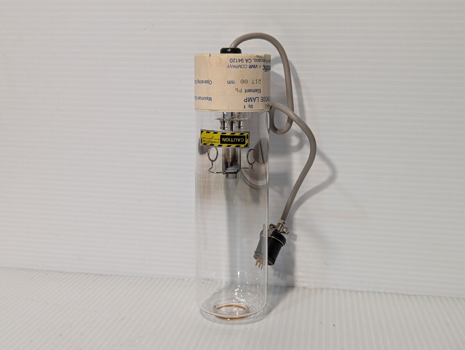 VWR 58142-441 Pb Lead Atomic Absorption Hollow Cathode Lamp