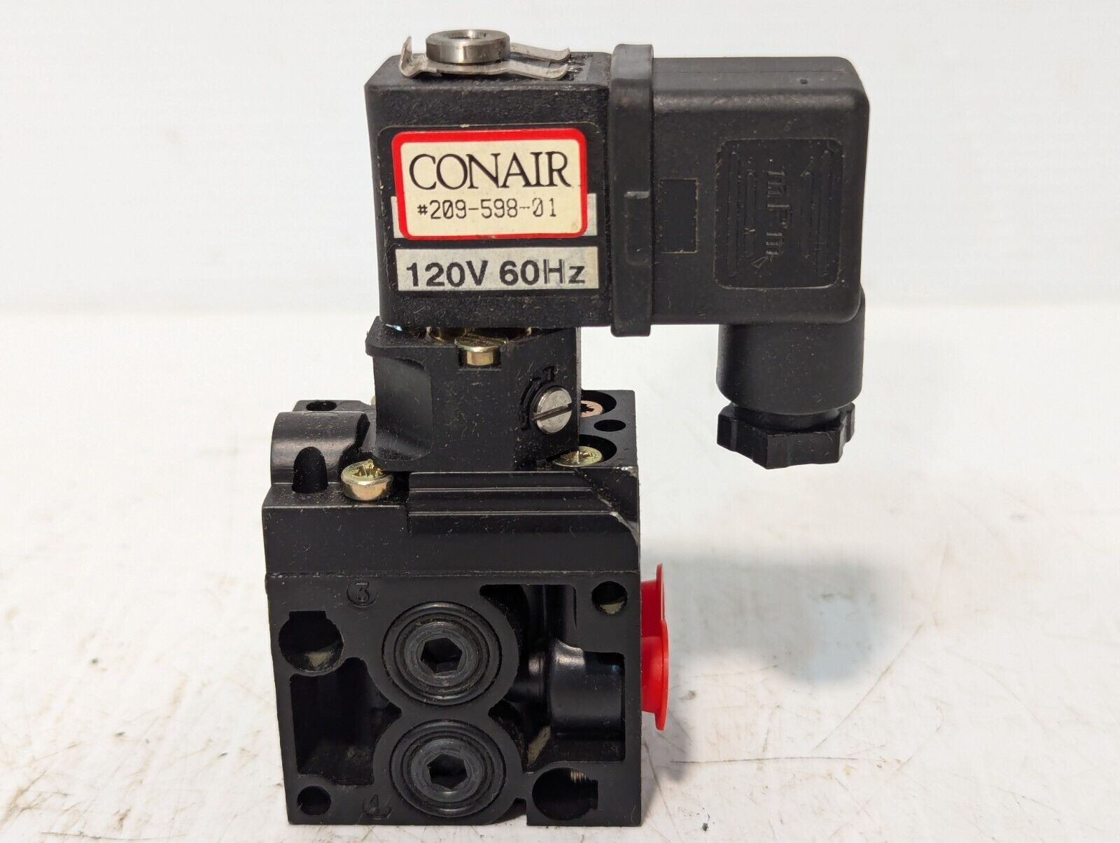 CONAIR 209-598-01 Solenoid 3 Way Valve, 120V-60Hz - Free Shipping