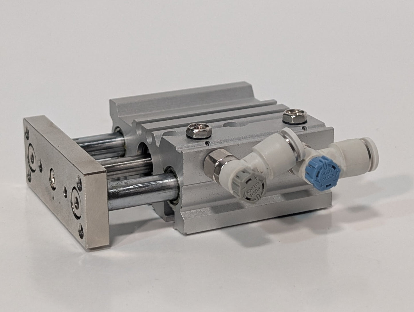 SMC MGPM12-20Z - Guided Cylinder - Slide Bearing Type, 12mm Bore, 20mm Stroke