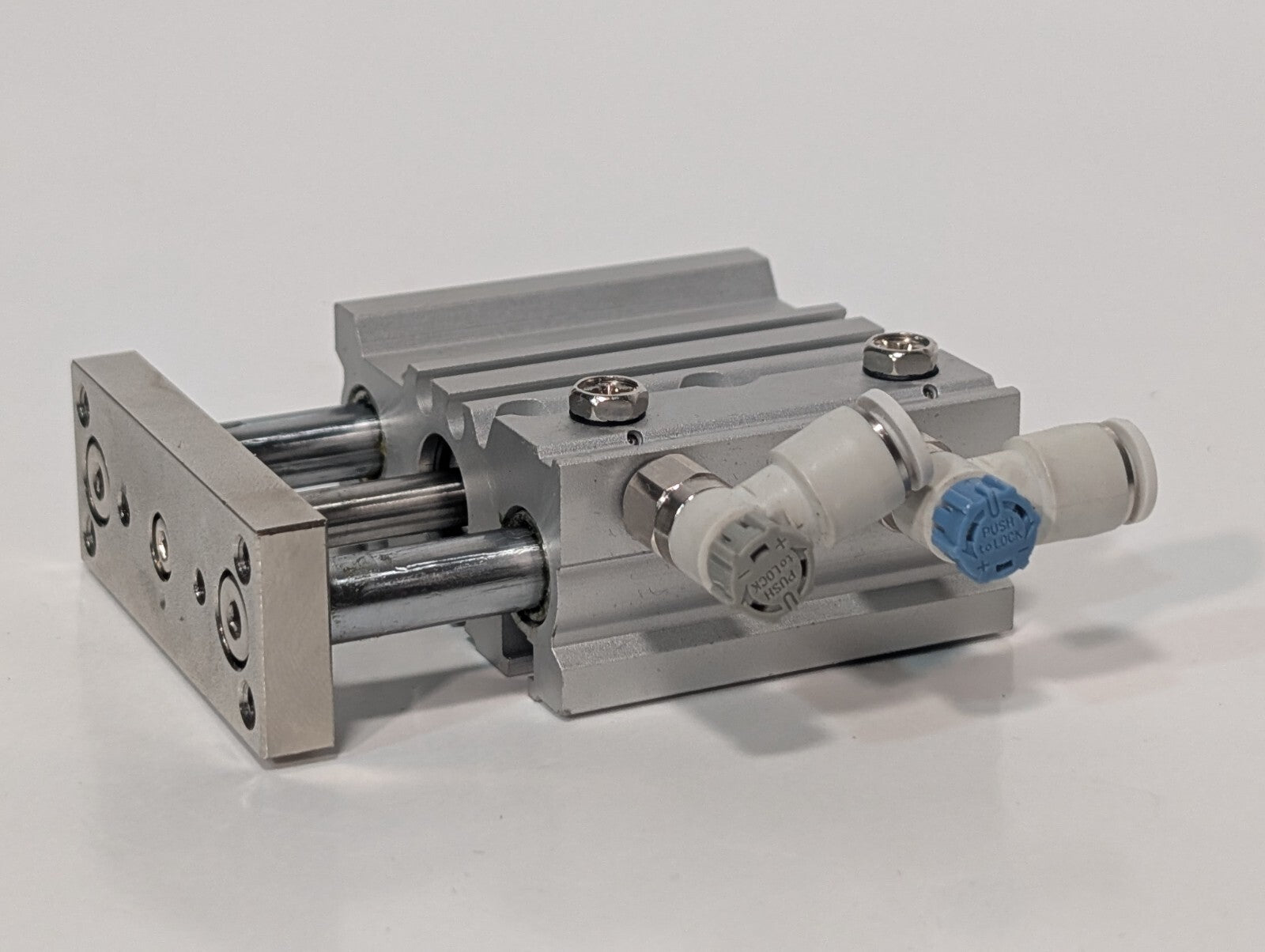 SMC MGPM12-20Z - Guided Cylinder - Slide Bearing Type, 12mm Bore, 20mm Stroke