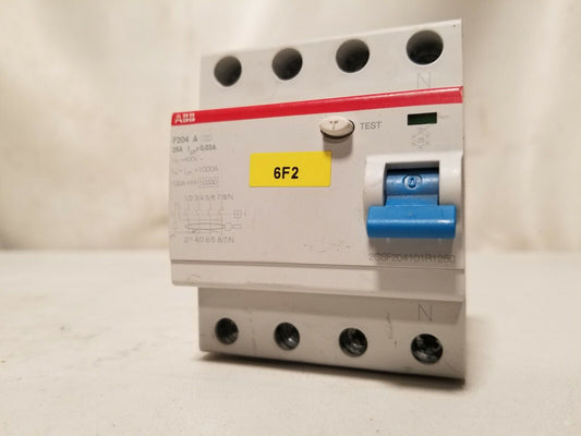 ABB F204 A 25A 2CSF204101R1250 Residual Current Circuit Breaker