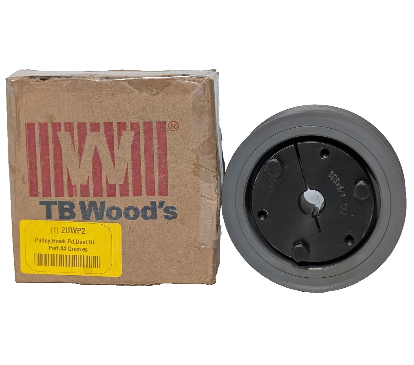 TB Woods 2UWP2, P44-8M-30-SDS Synchronous Sprocket Pulley, SDSx5/8, Max 5740 RPM