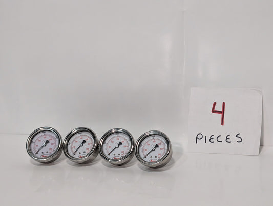 [4] Dwyer SGD-D0842N 2.5" Stainless Steel Industrial Pressure Gage Gauge 300PSI