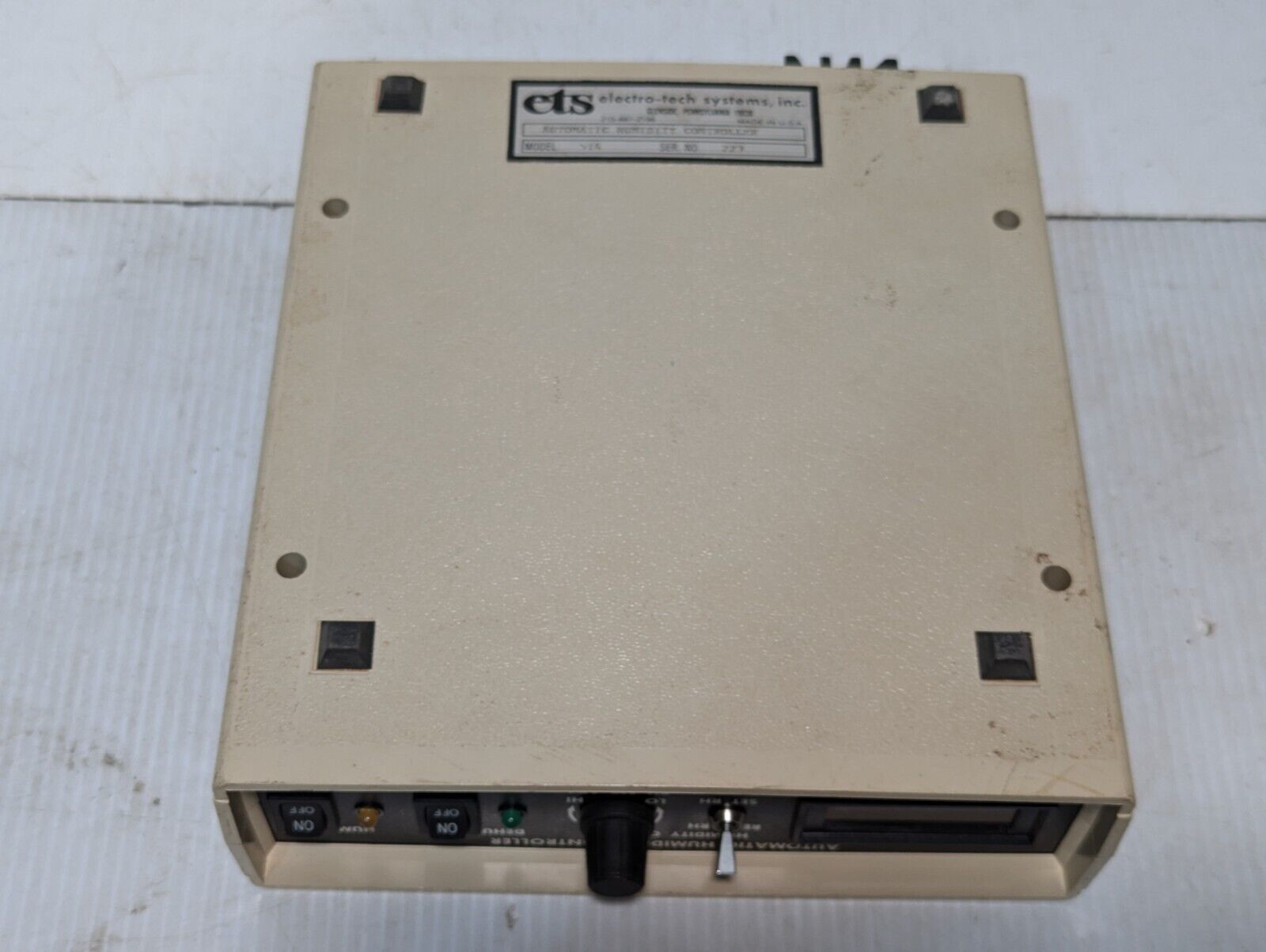 Electro Tech Systems ETS Model 514 Automatic Humidity Controller - Free Shipping