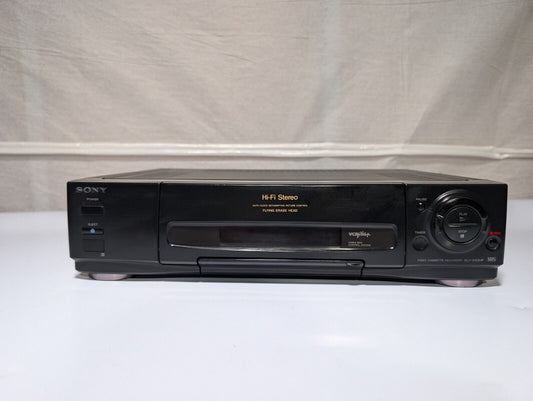 Sony SLV-940HF VCR-Plus Hi-Fi Stereo VHS VCR, Flying Erase Head, No power cord