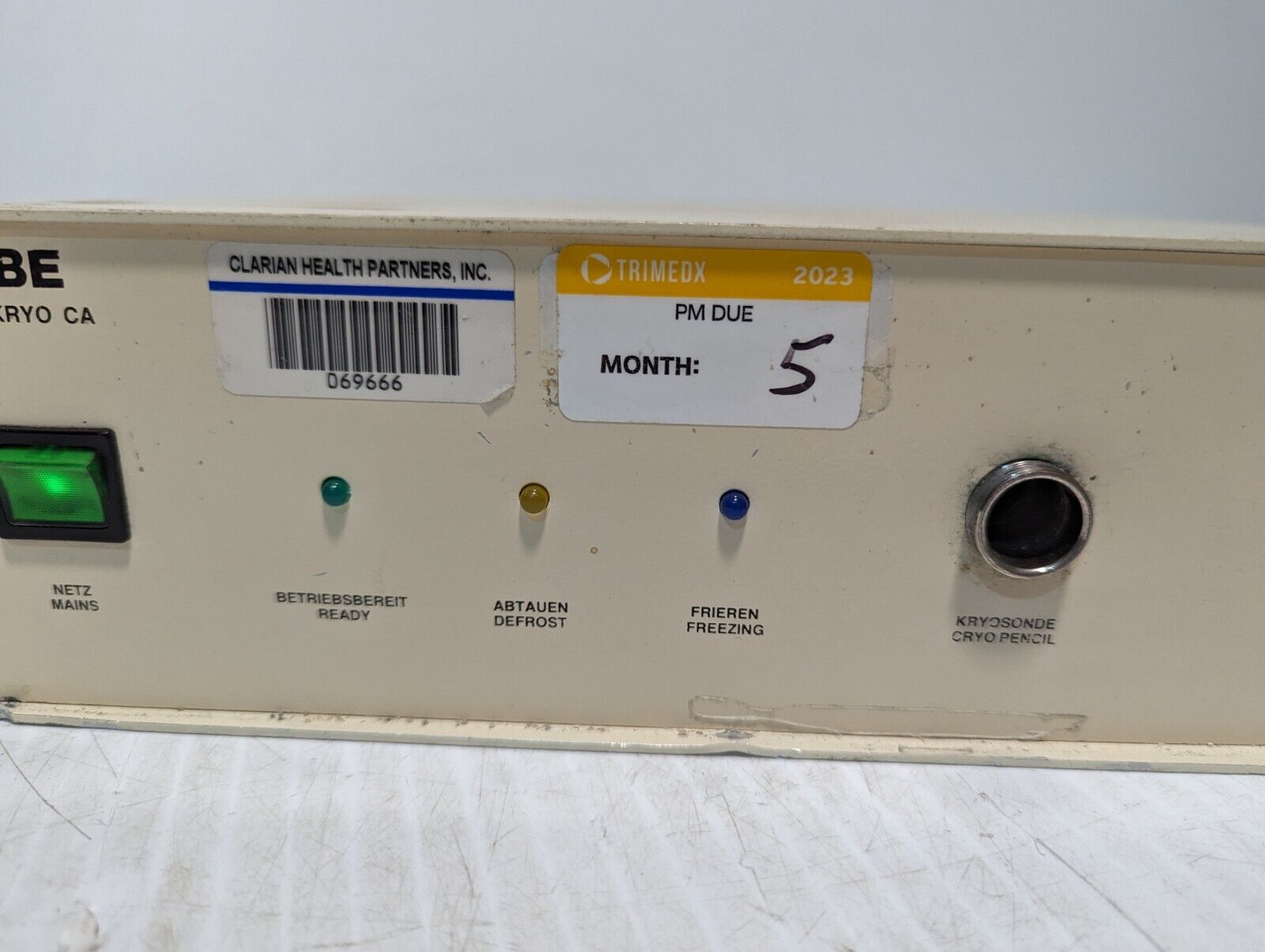 ERBE Erbokryo CA 10448-000 Cryosurgical Unit - Free Shipping
