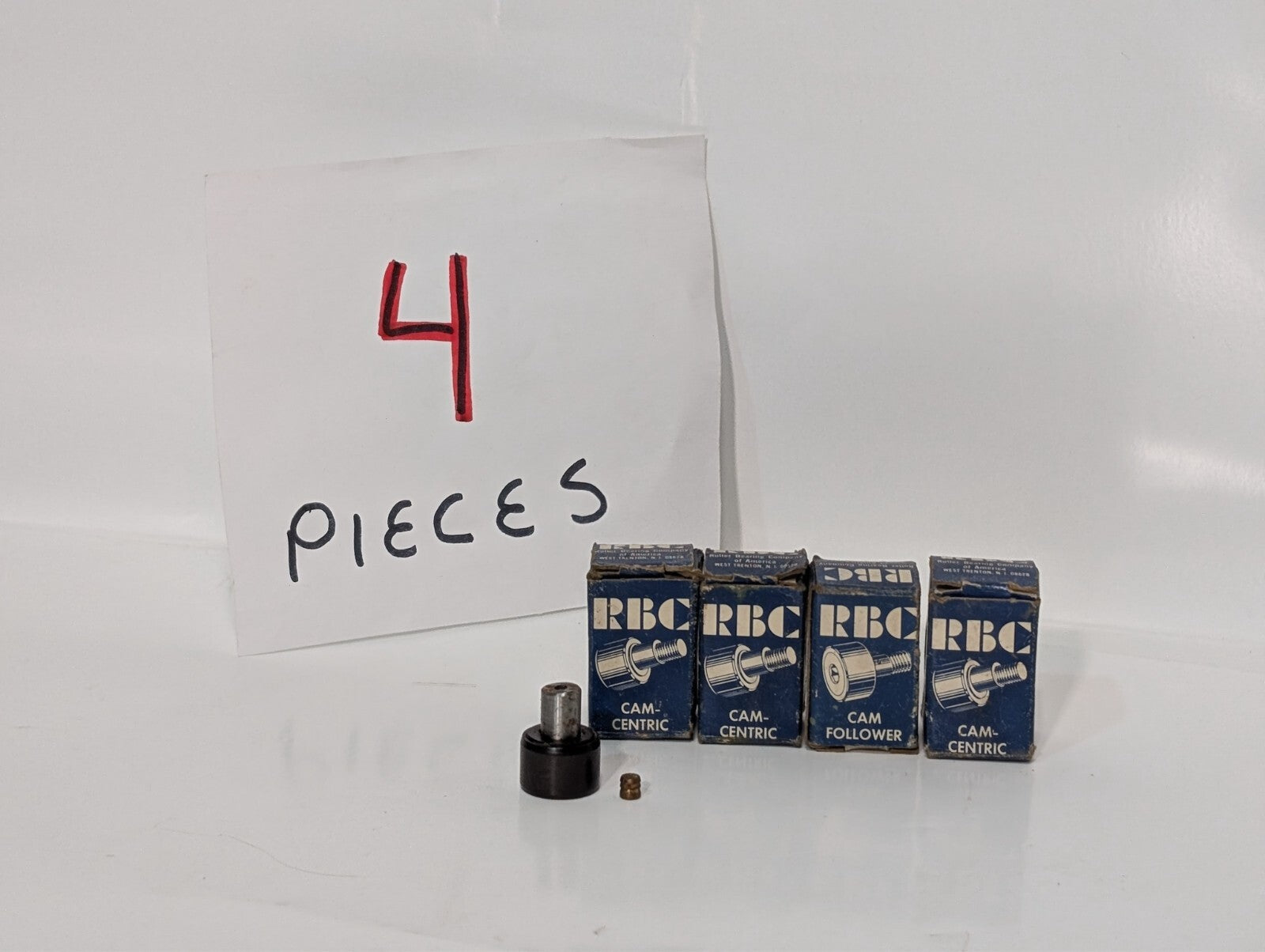 [4] RBC S-24-LW Cam Follower Roller Bearings