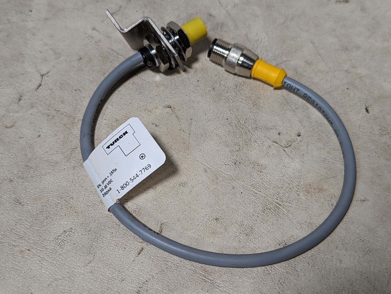 Turck NI5-G12K-AN6X-0.3M-RS 4T proximity sensor