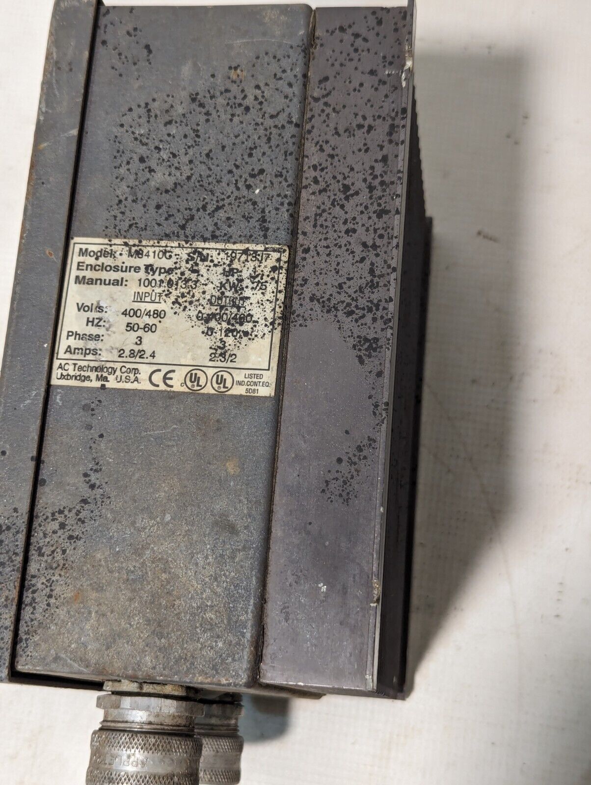 AC Tech mc Series Intelligent AC Drive,  Motor Controller, MC410C, NEMA Size 4,