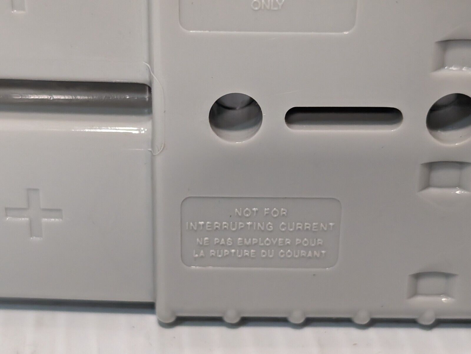 SMH 6A071, SY6320G1, SY350A-600V 2/0 Breakaway Gray Forklift Power Connector