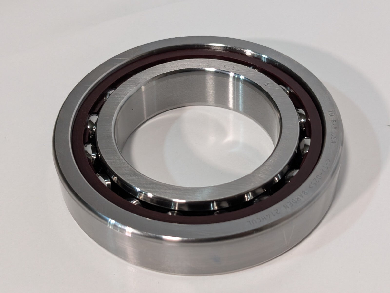 1 Pair of Barden 214HCDUL  Angular Contact Bearings, ABEC 7 Precision Bearings