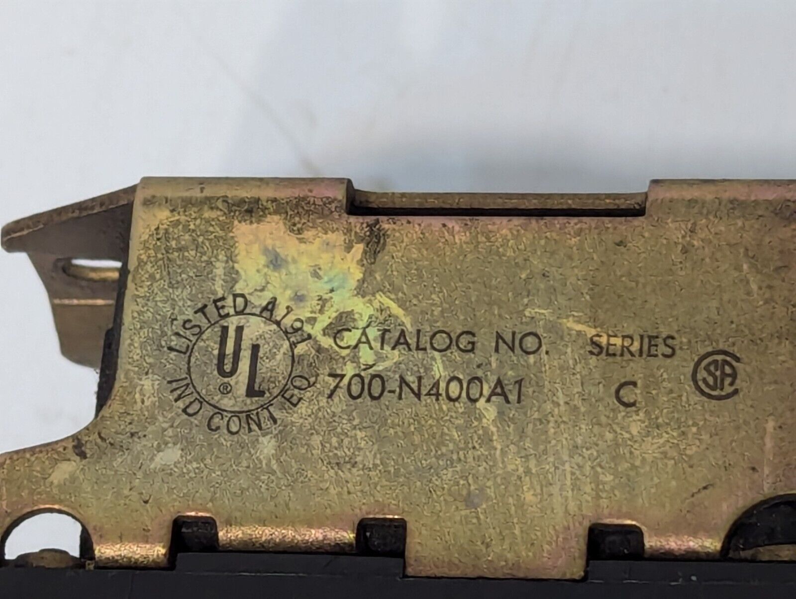 Allen-Bradley 700-N400A1 relay with 700-NT time delay relay - Free Shipping