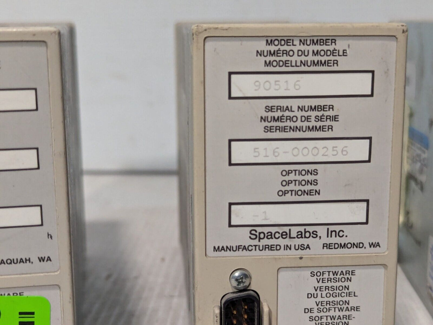 SpaceLabs 90516 Capnograph CO2 Gas Module - Free Shipping