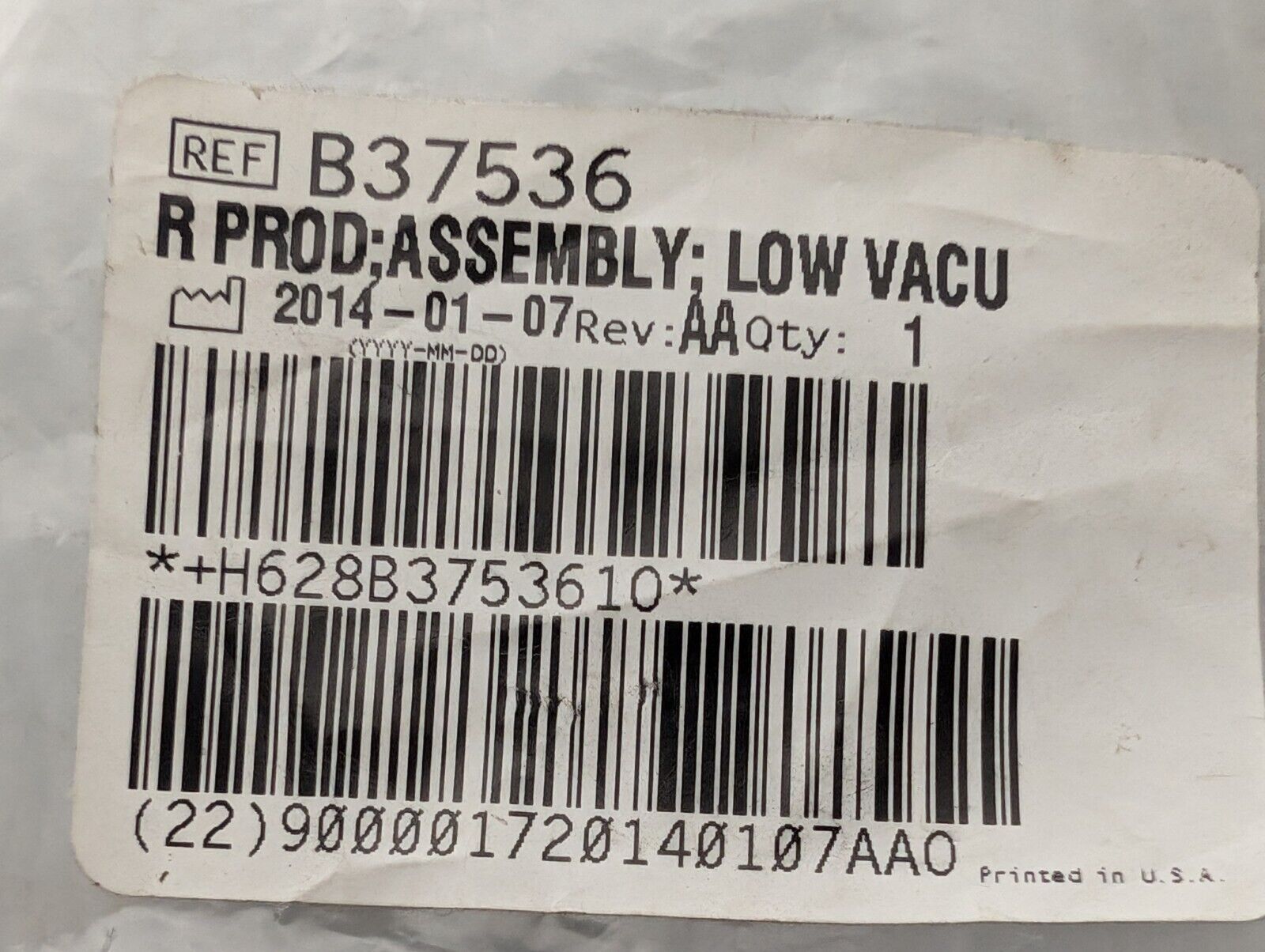 Airtrol V-4104-7 Vacuum Regulator aka Beckman-Coulter B37536 -Free Ship+Return