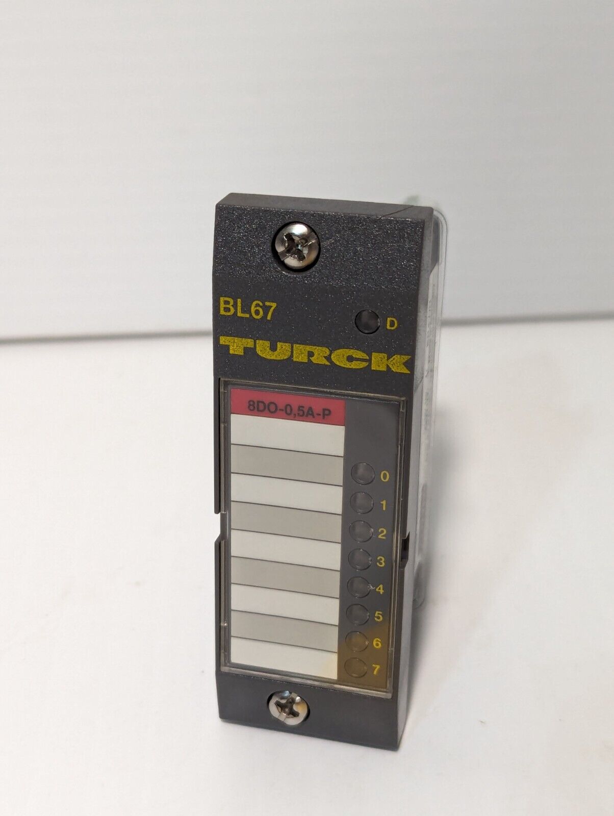 Turck BL67-8DO-0,5A-P Electronic Module, 8 Digital Outputs - Free Shipping